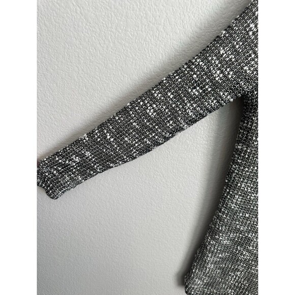 Fabletics Yukon Sweater Dress Women's Medium Marled Open Knit Hooded Cozy Sporty - Picture 5 of 5